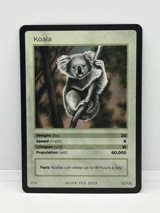Life TCG Koala 52/100 HOLO NEAR MINT - OAJ - Bild 1 von 2