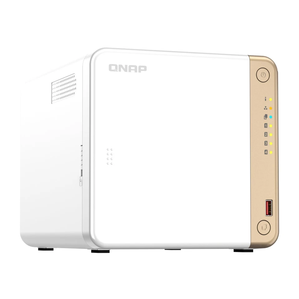 QNAP TS-462-4G NAS Tower Intel Celeron N4505 4 GB DDR4 .5" Intel Celeron