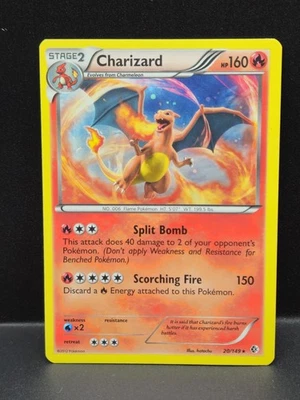 Pokémon TCG Charizard Holo Rare Card Boundaries Crossed 20/149 - Image 1 of 4