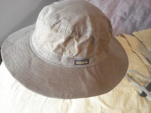 Sombrero empacador Woolrich Tincloth, talla XL, hecho en Estados Unidos, ¡algodón encerado! - Imagen 1 de 2