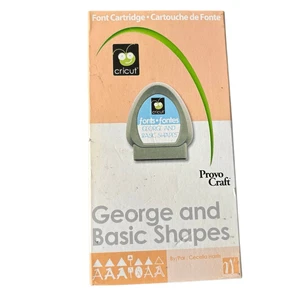 George And Basic Shapes 29-0025 Cricut Cartridge Retired - Picture 1 of 8
