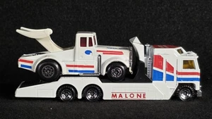Matchbox Convoy CY10 Malone's Transporter - Tyrone Malone Kenworth Super Boss - Picture 1 of 12
