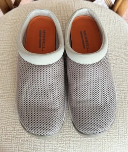 Merrell Womens Encore Breeze 3 Tan Clog Size 7 Slip On Mule Mesh Shoe EUC - Picture 1 of 6