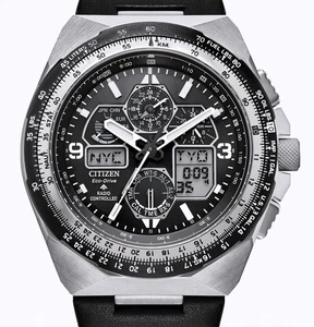 Citizen Skyhawk ECO-DRIVE Funkuhr Solar Chronograph UVP* 599,00 EUR JY8149-05E - Bild 1 von 4