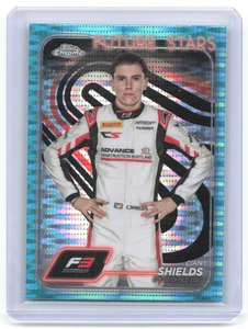 2024 Topps Chrome F1 Fuure Stars Cian Shields #57 Aqua Sonar Refractor /150 - Picture 1 of 3