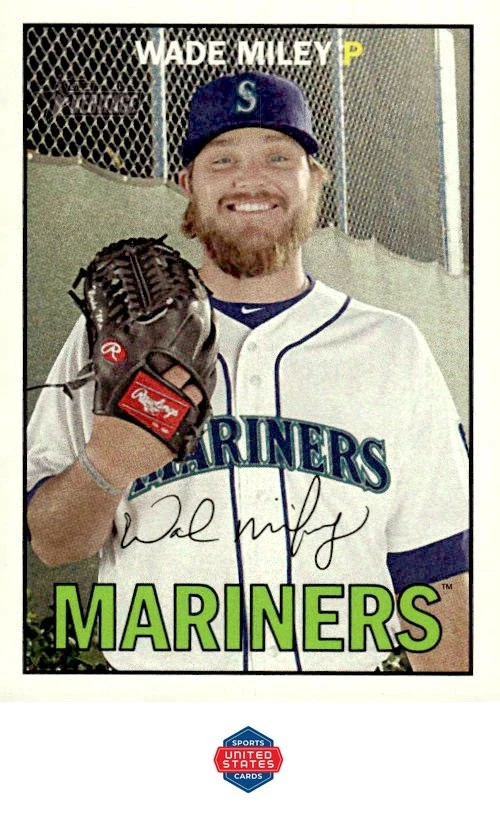 2016 Topps Heritage #116 Wade Miley - Image 1 of 2