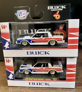 M2 Machines Walmart July 4th FREE SPIRIT 1987 BUICK GRAND NATIONAL CUSTOM lot 2 - Picture 1 of 3