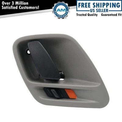Front Right Rear Interior Door Handle Gray Fits 1999-2004 Jeep Grand Cherokee - Image 1 of 4
