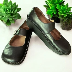 Alegria Paloma Mary Jane Shoes Womens Sz 40 (9.5 - 10) Black Leather Comfort - Picture 1 of 9
