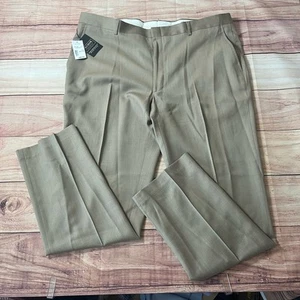 NWT Jos A Bank Traveler Performance Tailored Fit Pants 40x32 (41x31.5) Golf - Imagen 1 de 10