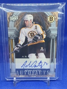 2009-10 Upper Deck Artifacts Autofacts Adam Oates Boston Bruins 