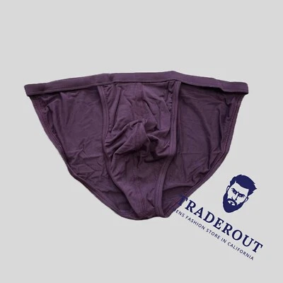 2(X)ist 2xist men Plum Purple Modal soft french bikini brief underwear S M L XL - Image 1 of 4