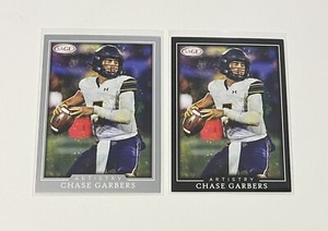 Chase Garbers Rookie 2022 SAGE Artistry #38 Silver & Black Golden Bears