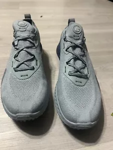 UNDER ARMOUR Charged Steph Curry Spikeless Golf Shoes Mens 11 Grey Blue NWOB - Picture 1 of 6
