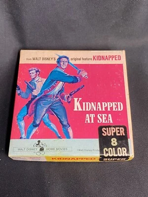 CARRETE VINTAGE WALT DISNEY SECUESTRADO EN EL MAR SUPER 8 COLORES  Foto 1 de 4