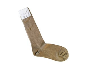 3x NEW British Army Thin Socks Wool Nylon Khaki Long Size 7-10 UK - Foto 1 di 6