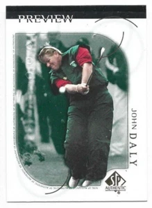 John Daly 2001 SP Authentic Preview #1 - Picture 1 of 1