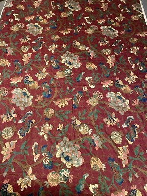 Boussac of France for Kenmill Vintage Fabric 3 1/3 Yards 100% Pre Shrunk Cotton - Image 1 of 4