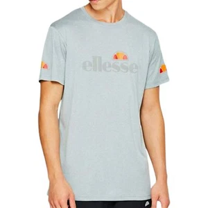 ELLESSE SAMMETI SXC06441 Camiseta Hombre Manga Corta Cuello Redondo Gris Casual - Imagen 1 de 3