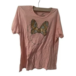 Disney Parks T-Shirt Minnie Mouse rosa mit Schleife Design Gr. XXL - Bild 1 von 15