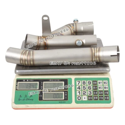 Tubo medio de escape de titanio para Yamaha MT-10 FZ10 2022-2025 Foto 1 de 4