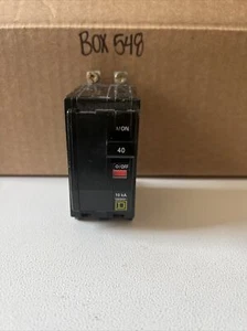 Square D QOB240 40 A Miniature Circuit Breaker NNB - Picture 1 of 6