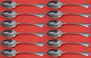 Grand Colonial by Wallace Sterling Silver Teaspoon Set 12 pieces 6" - Picture 1 of 3