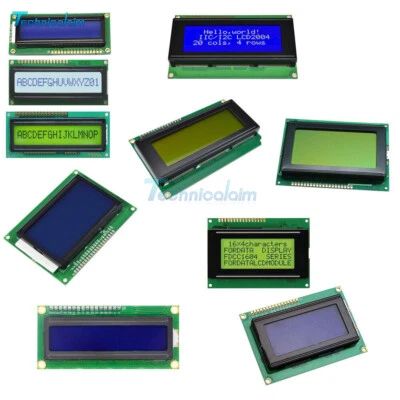 1601/1602/1604/0802/2004/12864 Character LCD Display Module 5V/3.3V For Arduino - Bild 1 von 4