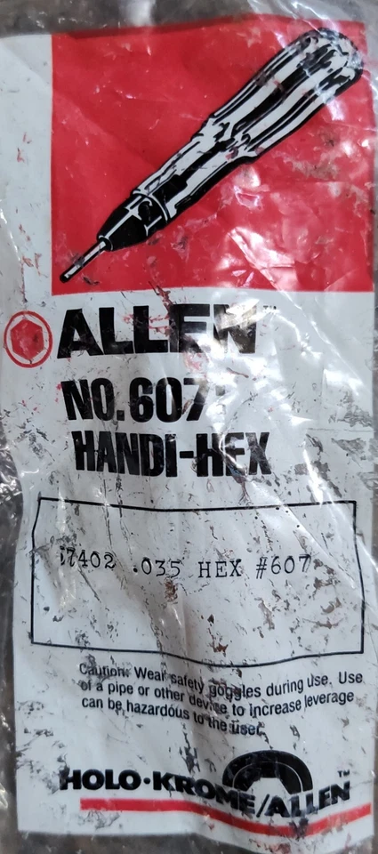 ALLEN NO.607 HANDI HEX - Image 1 of 4