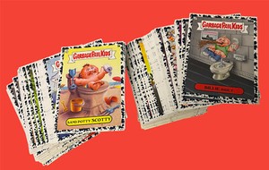 2023 Garbage Pail Kids Go on Vacation BRUISED BLACK BORDER Parallel Pick Singles