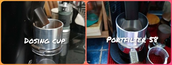 Flair espresso maker dosing funnel  Pro Pro II Classic Signature Photo Related