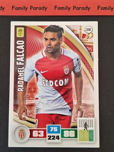 Radamel Falcao 210 As Monaco Card Panini Adrenalyn XL Foot Ligue 1 2016-17 - Picture 1 of 2
