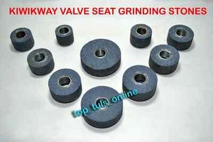 10x KWIKWAY VALVE SEAT GRINDING STONE SET 80 GRIT MEDIUM PERFORMANCE STONES - Picture 1 of 1