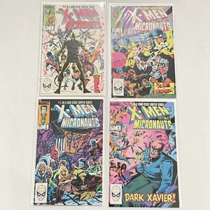 Cómics de X-Men and the Micronauts #1-4 de Marvel serie completa de Wolverine 1984 - Imagen 1 de 5