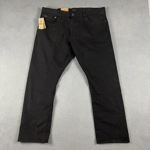 Polo Ralph Hose Herren 40X30 Schwarz Varick Slim Straight Schwarz Stretch Denim - Bild 1 von 18