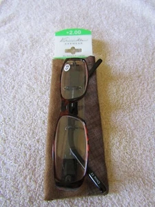 Occhiali da lettura Victoria Klein Select-A-Vision tartaruga con custodia +2,00 - Foto 1 di 2
