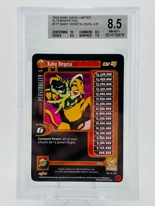 1x DBGT TCG BABY SAGA LV4 ALT FOIL RARE 177 BABY SAGA LIMITED GRADED BGS 8.5 - Picture 1 of 1
