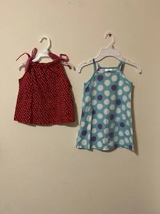 Hanna Anderson Girl tank dress and tank top size 3 - Picture 1 of 6