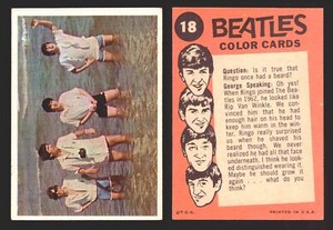 Beatles Color Topps 1964 Vintage Trading Cards You Pick Singles #1-#64