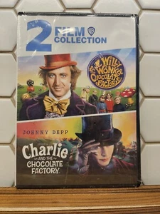 Willy Wonka Chocolate Factory DVD 2film Collection - Picture 1 of 2