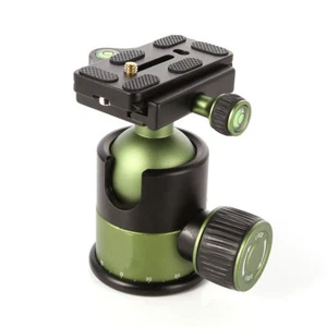 20KG Aluminum Ball Head Ballhead +1/4"Quick Release Plate for Tripod DSLR Camera - Picture 1 of 7