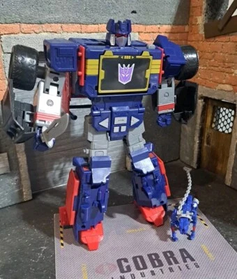 GI JOE ~ 2024 SOUNDWAVE & RAVAGE ~ TRANSFORMADOR MÁQUINA TRUENO ~ 100% COMPLETO Foto 1 de 4