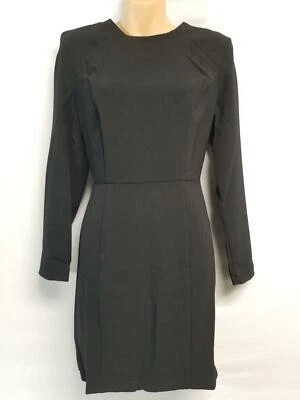 Mini vestido negro con hombrera talla US 8 de ASOS DESIGN para mujer Foto 1 de 4