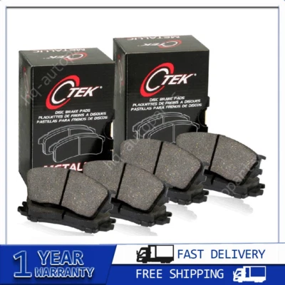 Centric Front + Rear Metallic Brake Pads 2SET Fits Subaru Impreza 2001 2000 2001 - Imagem 1 de 4