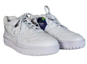 NWT New Balance 550 Triple White Leather Shoes BB550WWW Unisex US W 10 / M 8.5 - Picture 1 of 14