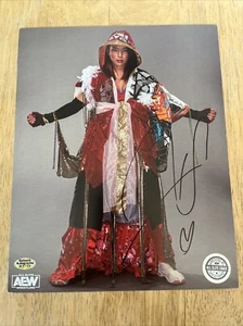 Hikaru Shida signed Autogramm 8x10 Foto AEW ROH WWF TNA WWE mit Hologramm COA - Bild 1 von 5