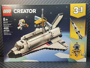 LEGO Creator 31117 Space Shuttle Adventure 3-in-1 Rocket Ship 486pcs NEW