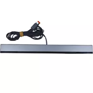 Genuine Official Silver Nintendo Wii Sensor Bar (RVL-014) Wii U Compatible - Picture 1 of 7