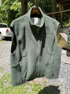 Mens Beretta Polar Fleece Vest  US Size 3XL- Dark Green - Picture 1 of 9
