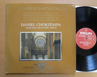 Philips 9502 080 Bach Organ Works Daniel Chorzempa 1971 Holland NM/VG - Image 1 of 4